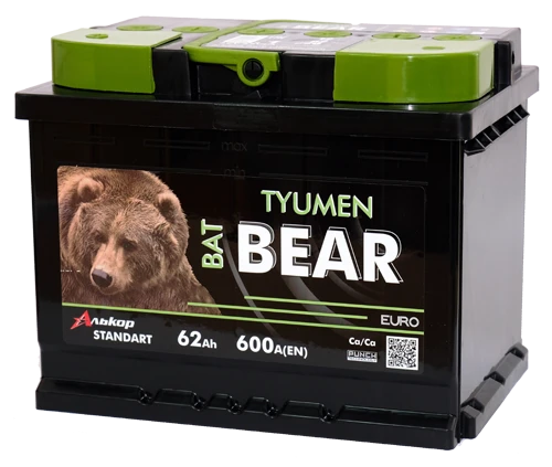 بطارية رصاصية لبدء تشغيل محركات الاحتراق الداخلي 12 فولت Tyumen BatBEAR