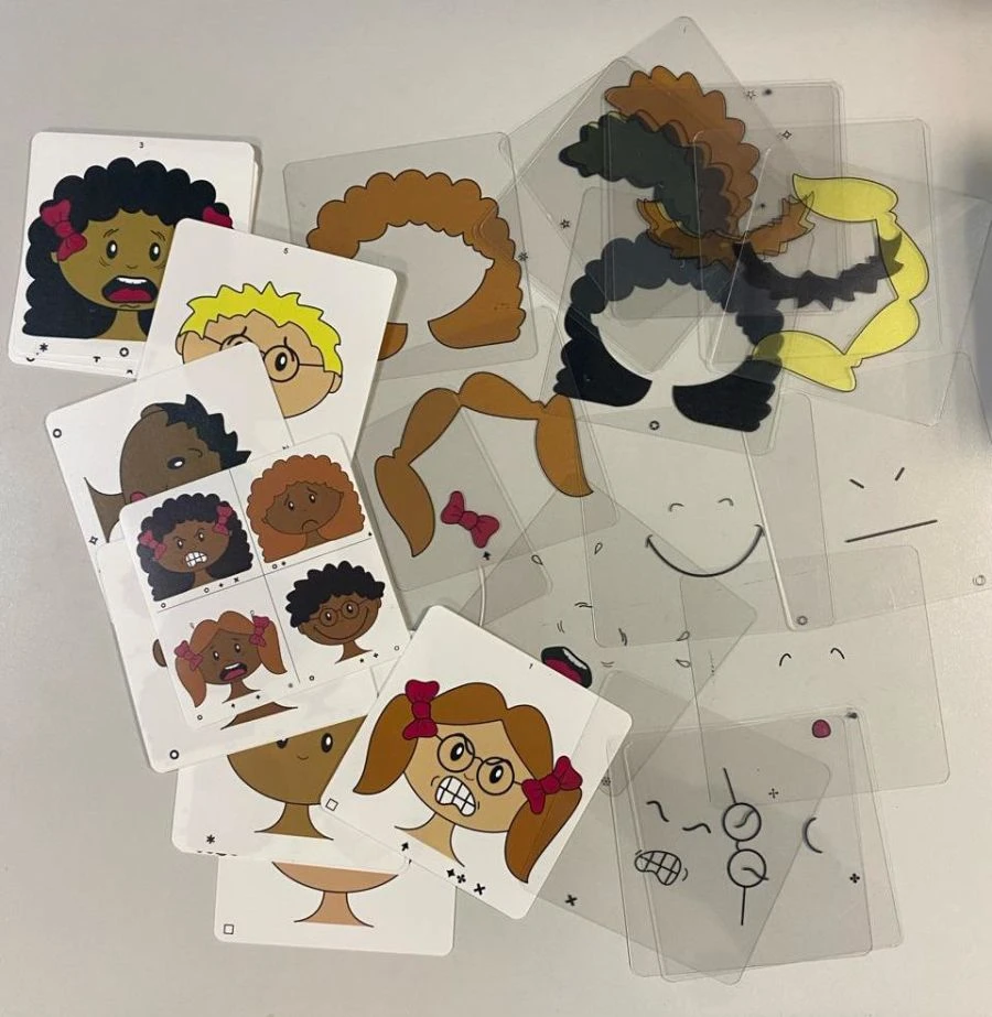 لعبة تطوير المشاعر "الوجوه والمشاعر