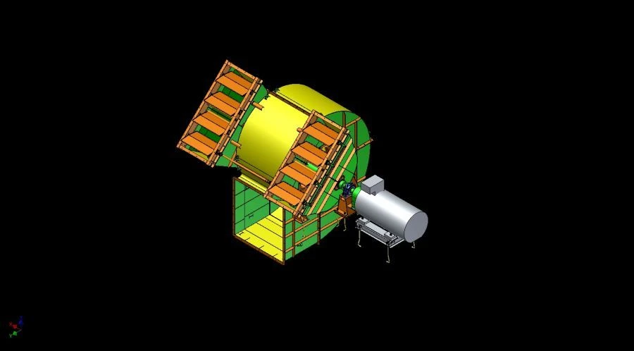 Centrifugal Cement Smoke Extractor DRCx2K