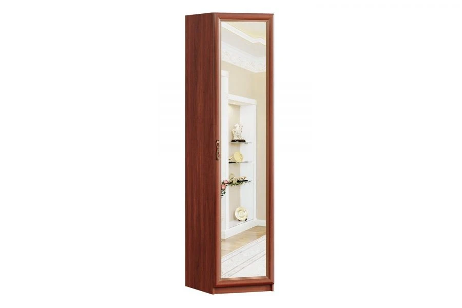 Alexandria LD 625002.000 Facade Swing Door with Mirror (Walnut)