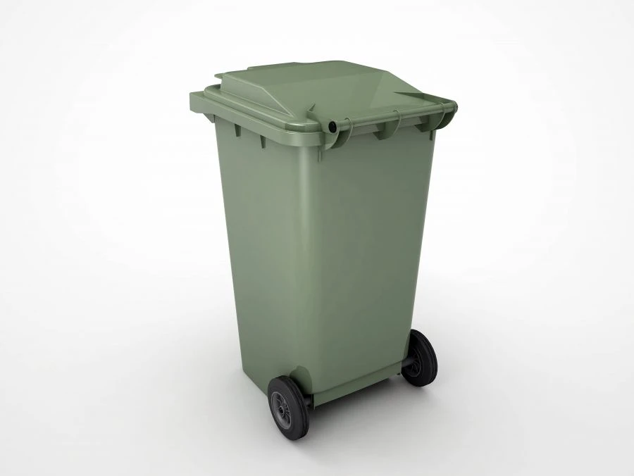 Portable Trash Container 240L Model 24.C29 (20.802.70.PE; 21.052.70)