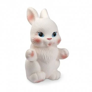White Bunny Toy "Zayats Rusachok" for Kids