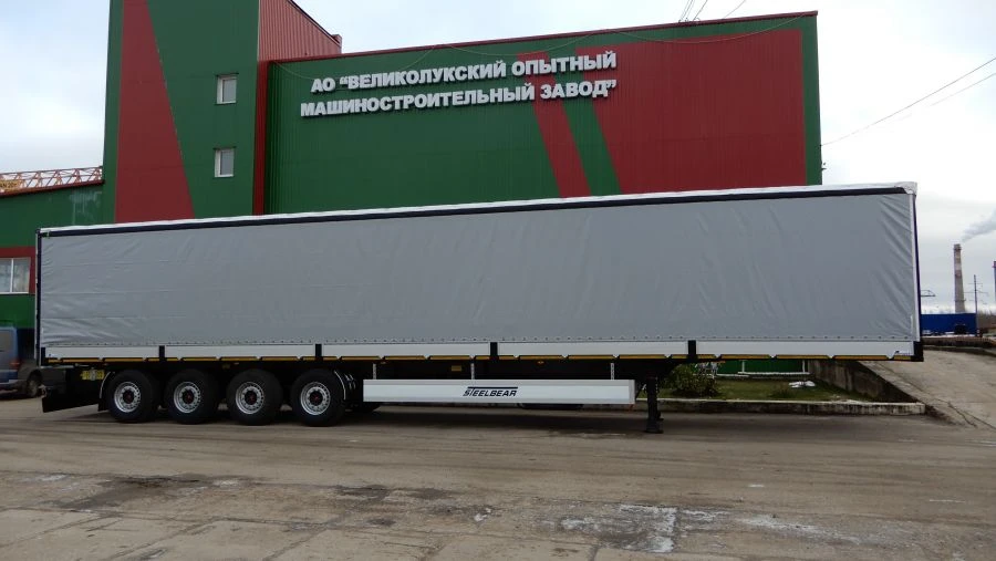 مقطورة خيمة بأربع محاور PD-41U مع تجميع محور BPW