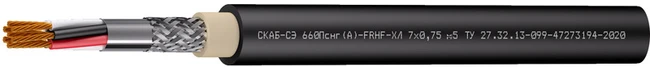 كابل عالمي لظروف التشغيل القاسية سكا ب-س إي 660Psng(A)- FRHF-XL