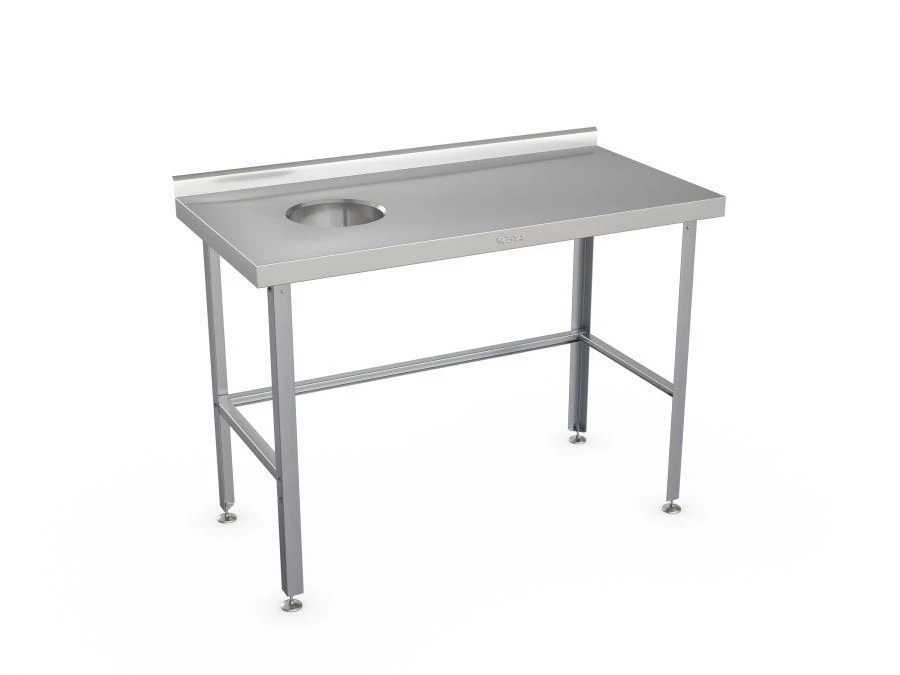 طاولة نفايات سRO-C-1L-1200.600-02-N (سRO-3/1200N اليسار)