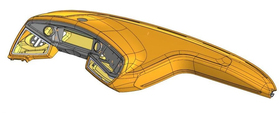 Complete Instrument Panel for Vehicles 6299-401М-5325100
