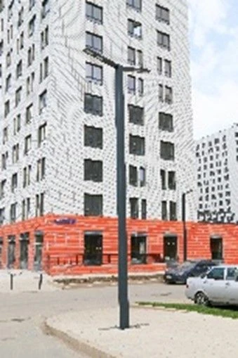 أعمدة إضاءة خارجية فولاذية OTKVf 150-4.0-2-180