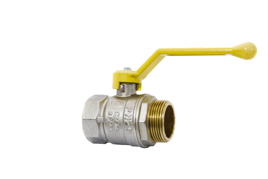 LD Pride Brass Ball Valve for Liquid and Gas Control 47.40.B-N.R.GAS