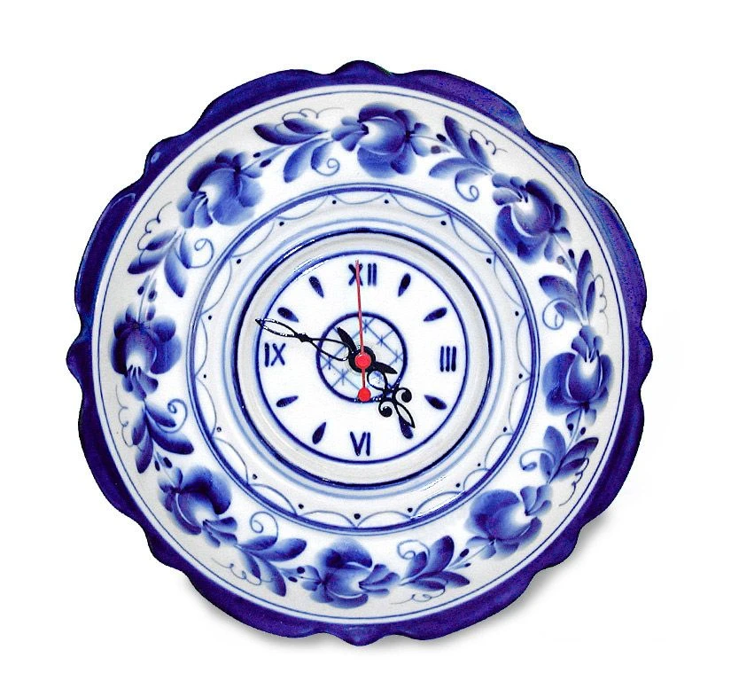 Porcelain Daisy Wall Clock Model 993005910