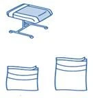 Sterile Disposable Surgical Linen Set for Gynecological Equipment "Zdravmedtech