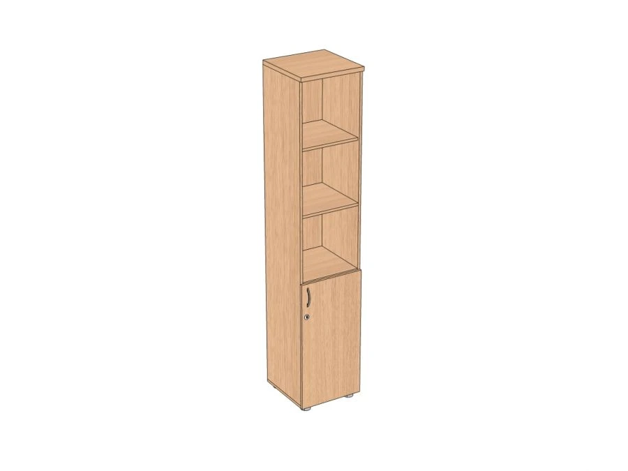 Semi-Open Document Cabinet, Tall and Narrow 400*405*2025 mm, Model АпШДО-4