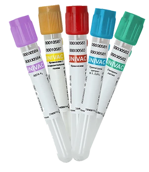 UNIVAC® Venous Blood Collection Vacuum Tube with Sodium Citrate 3.8%