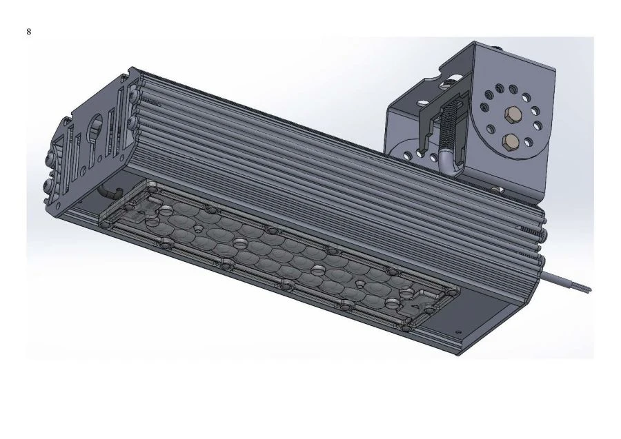 مصباح LED تصميم صناعي "MTM IoT" سلسلة كيوبيك 40 واط
