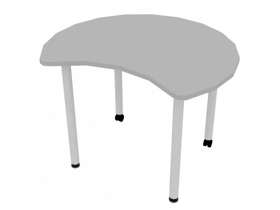 طاولة دائرية متحركة "الشهر" 1050x880x760 ملم