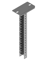 سكة معلقة مثقبة SKЕ-000، بأبعاد من 41x30x200 مم إلى 41x30x2000 مم