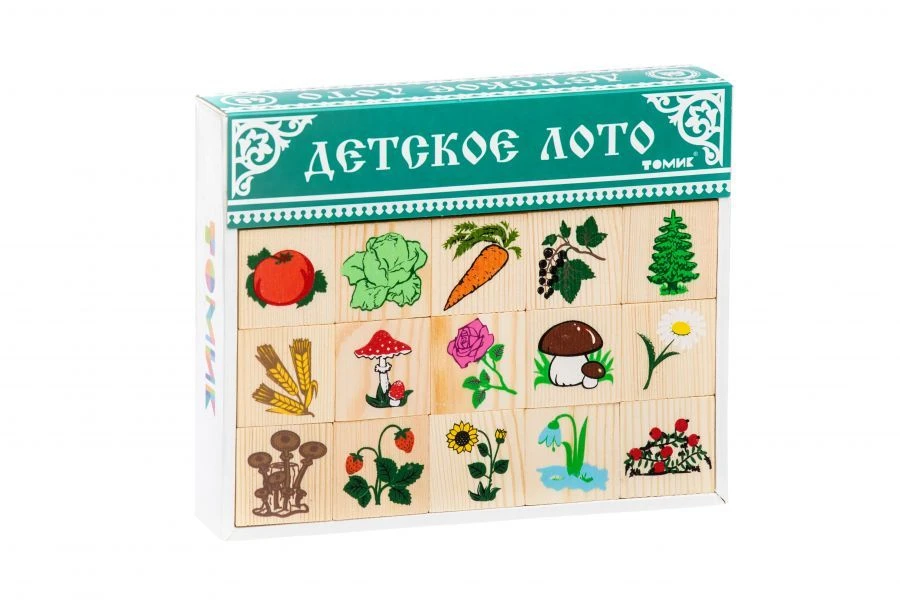 Plant World Wooden Lotto Game (48 Pieces) Model 6-2222-1