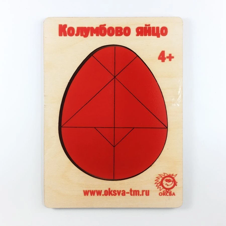 Puzzle Game "Columbus Egg" - 10 Geometric Shapes