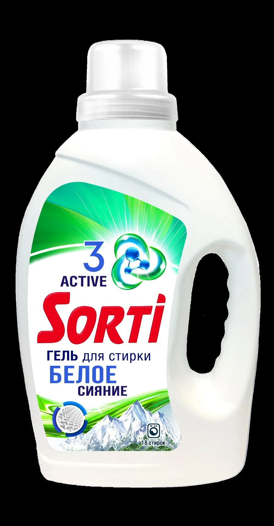 جل غسيل سورتى بياض لامع