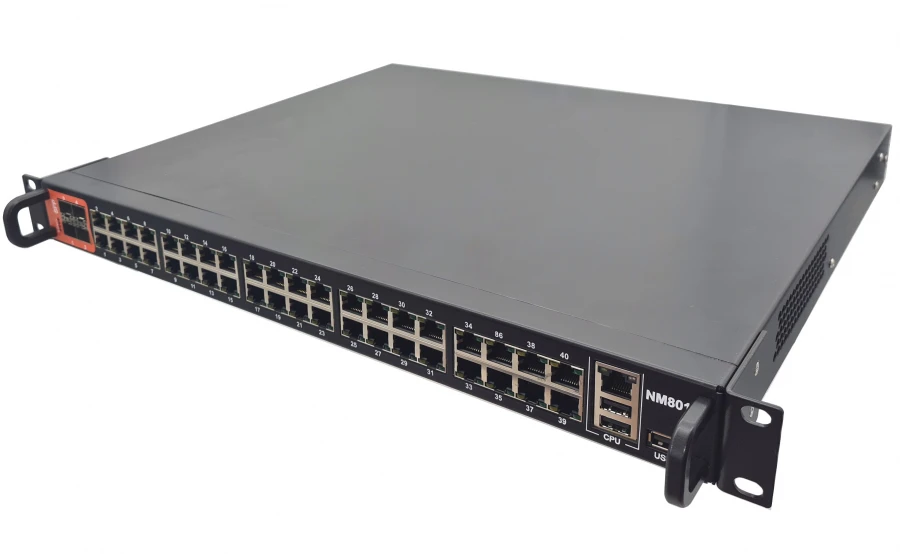 مفتاح إيثرنت صناعي مُدار 19" NM801
