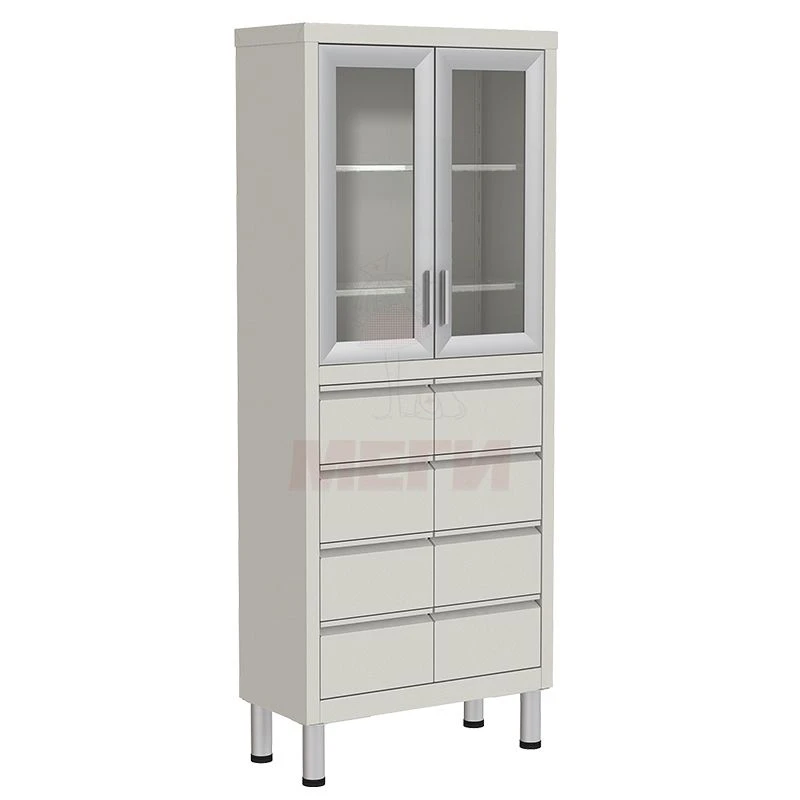 Medical Storage Cabinet Two-Section Metal SHM-02-MSK (MSK-653.12)