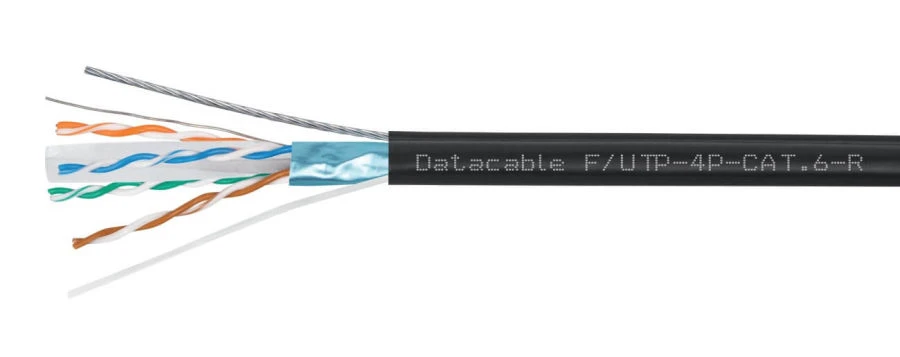 كابل بيانات متوازن F/UTP من فئة 6 - Datacable