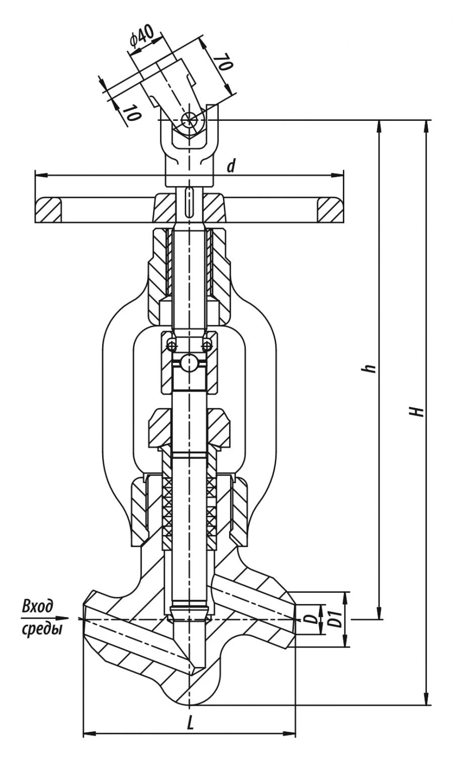 Two-Position Shut-off Valve 1052-65-0