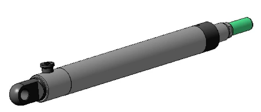 Agricultural and Road Hydraulic Cylinder EDCG 32.340.580 B12 (EDCG32.340.000)