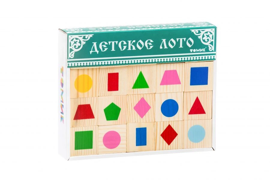 Geometric Shapes Loto Game (48 Pieces) Model 6-2222-4