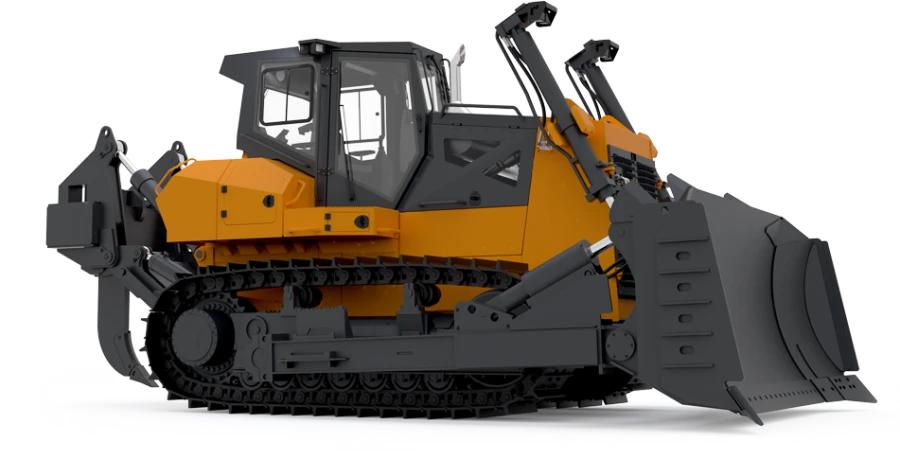 Versatile Bulldozer for Construction and Earthworks GST-25 with YAMZ Engines