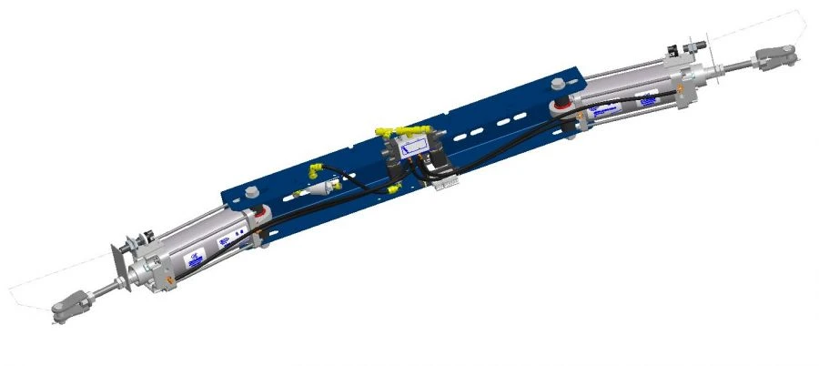 محرك أبواب هوائي للمركبات 40N3R63/116T1B116