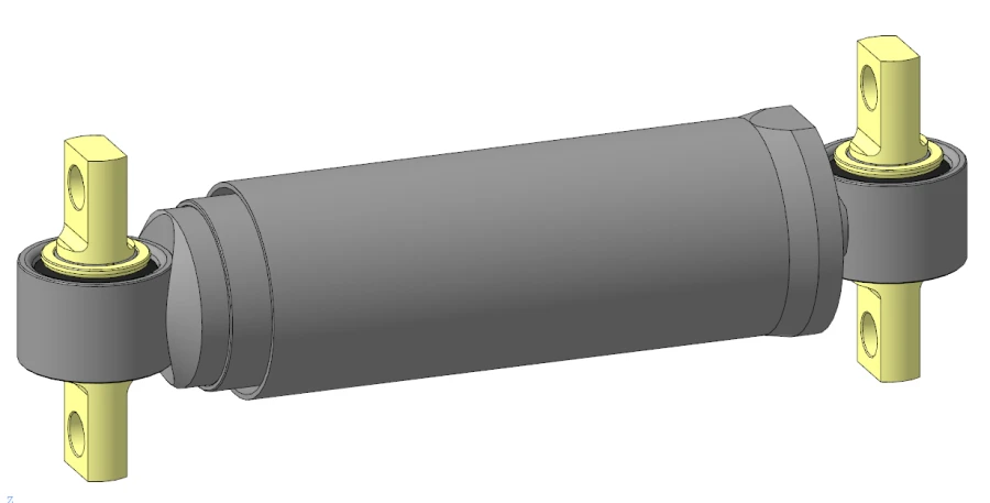 Hydraulic Damper UGP 155x50/13 for Suspension Systems