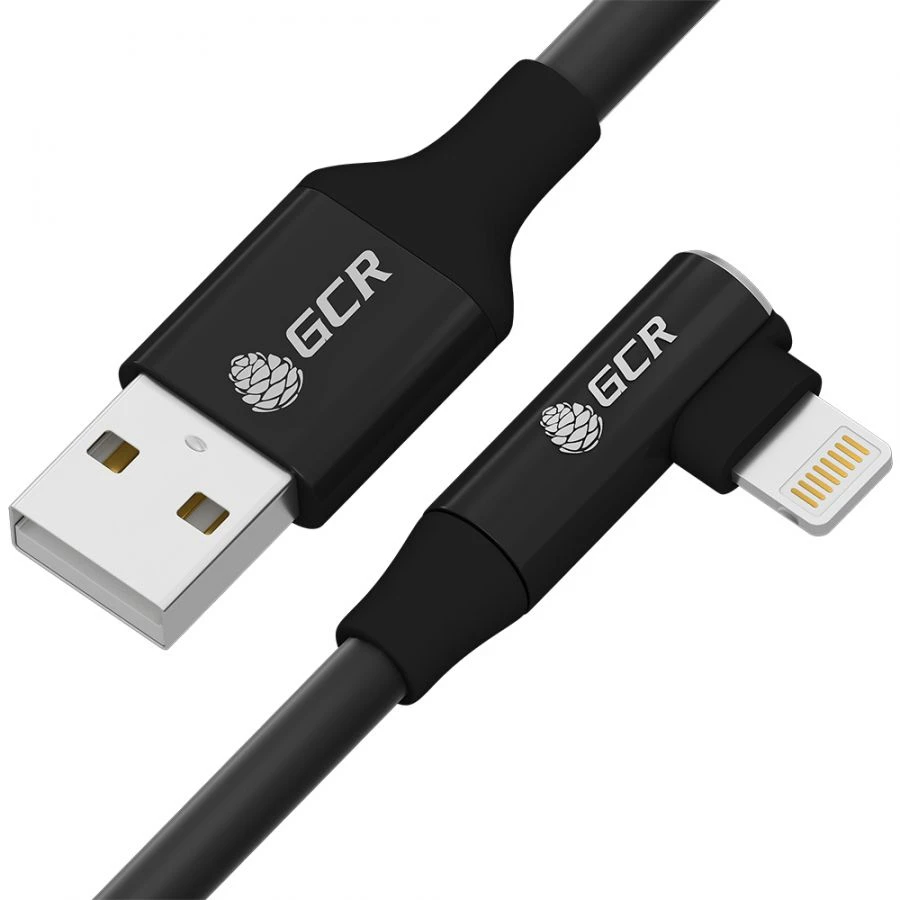كابل لايتنينغ مع موصل مائل لجهاز iPhone و iPad، طراز GCR-IP35
