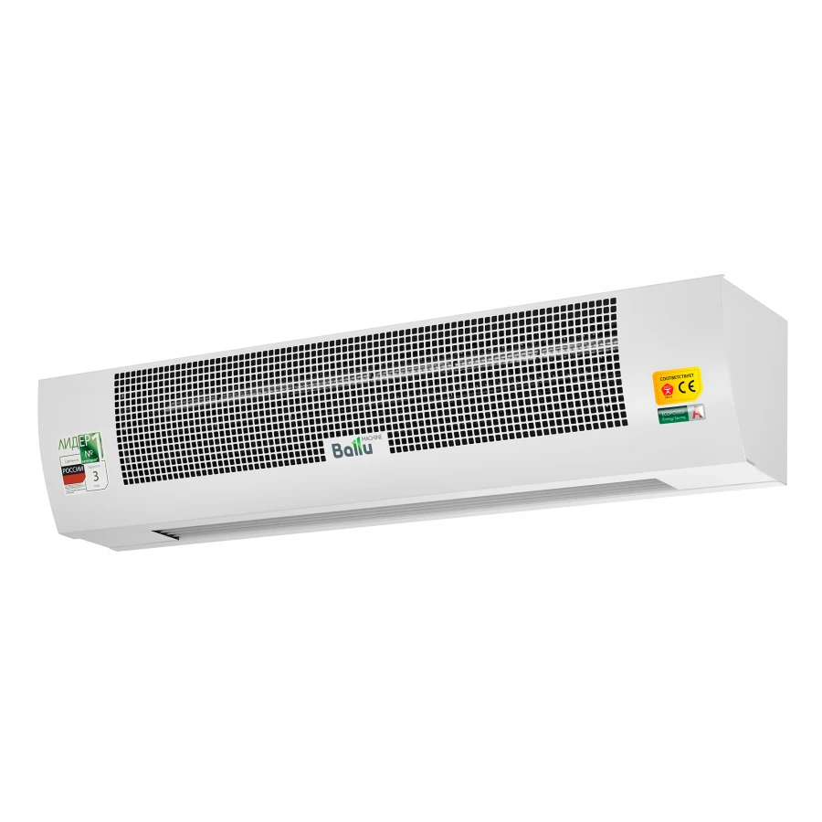 Electric Air Curtain with Water Heat Exchanger, BALLU BHC-M10W12-PS