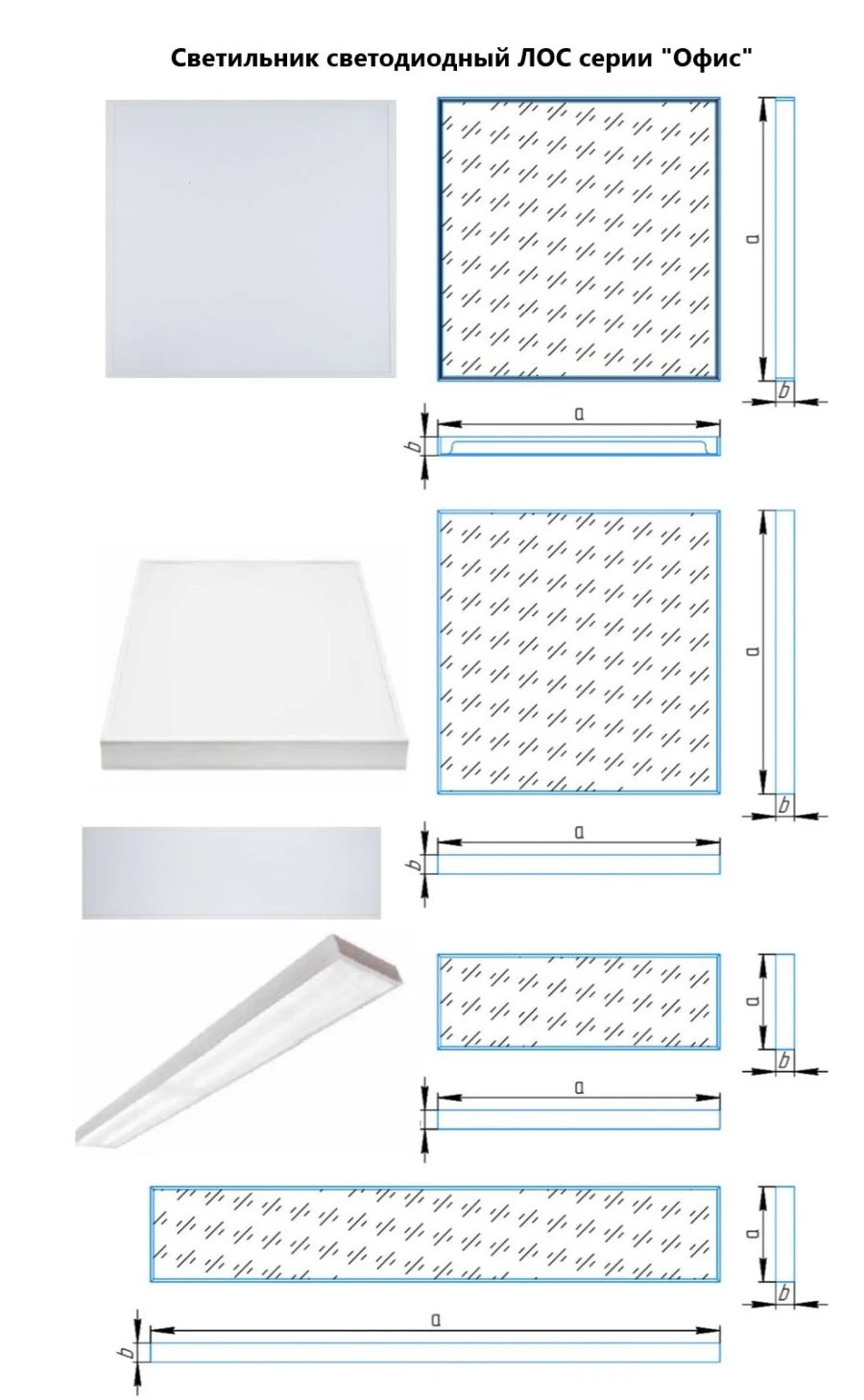 مصباح LED للاستخدام العام من سلسلة "LOS