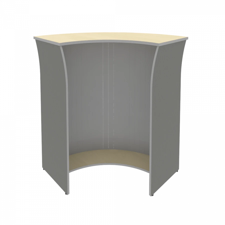 Wooden Reception Desk for Retail Businesses - Riva Series