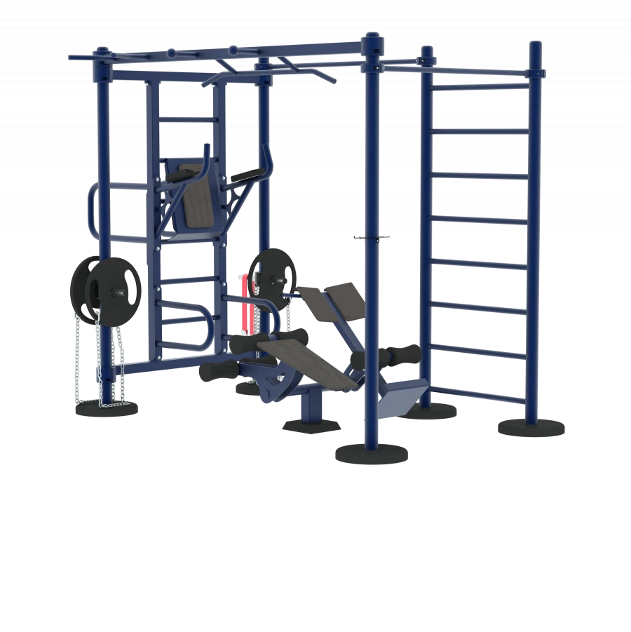Outdoor Sports Complex MV 7.47/2 F - Multifuntional Fitness Equipment