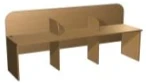 Three-Seat Reading Box without Backlight, Model XYZ123