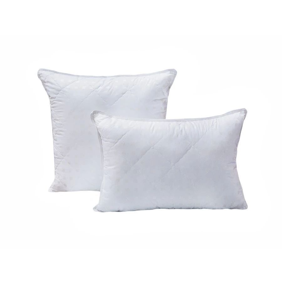 Natural Filling Pillows with Buckwheat Hulls and Fiber Fillings