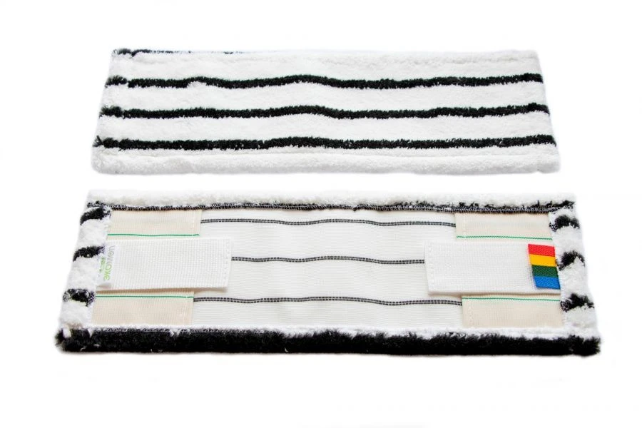 Flat Microfiber Mop with Abrasive Pad 50 cm
