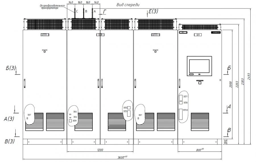 نظام الإثارة الثابت SCS-2050-260-22P1-T-2.5