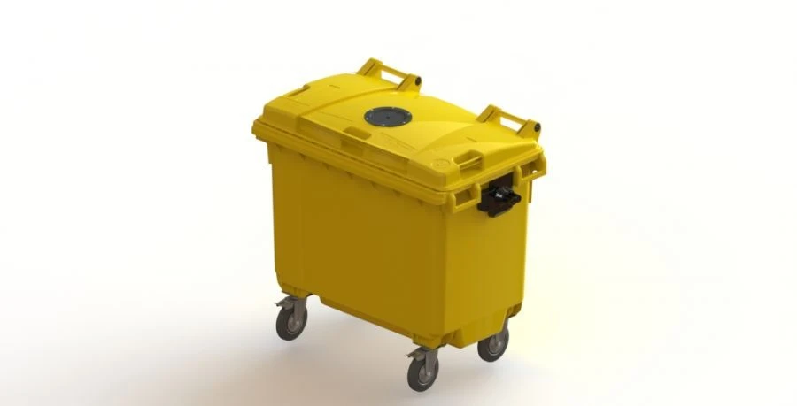 Mobile Waste Container 660L Model Art. 25.C19.V/1
