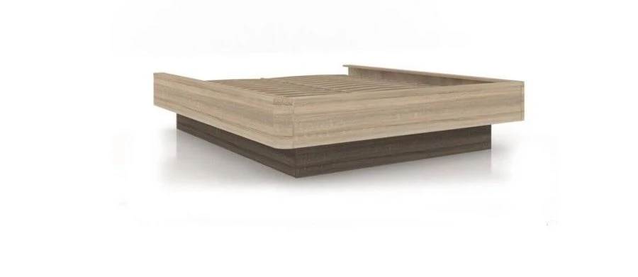 Bruna LD 631020.000 Bed Frame 1400 (Dark Sonoma/Light Sonoma)