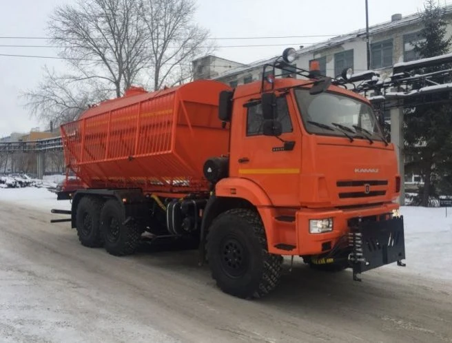 Combined Road Machine on KAMAZ-43118 Chassis