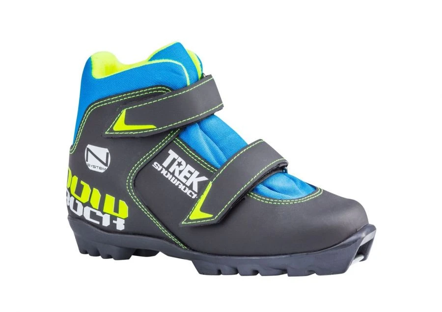 حذاء تزلج TREK Snowrock1 أسود (شعار ليموني نيون) مقاس S