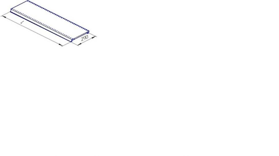 رف عرض 30x91.5 سم لمتاجر التجزئة