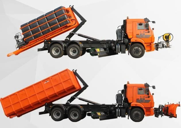 All-Season Road Sweeper SOKOL 69283R on KAMAZ-65115-A5 Chassis