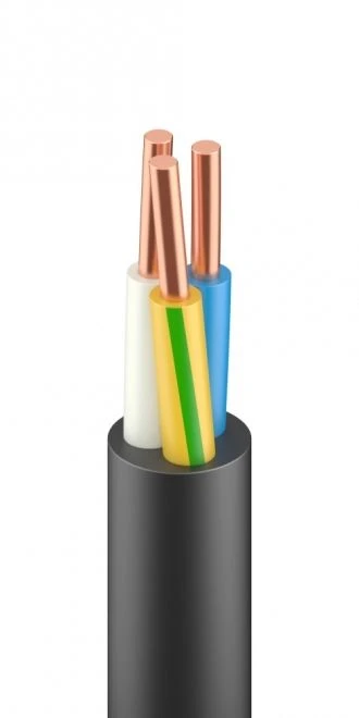 كابل معزول بغطاء PVC مقاوم للحريق ومقاوم للبرد