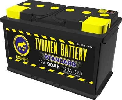 بطارية بدء التشغيل الرصاصية TYUMEN BATTERY 6СТ-90LR STANDARD