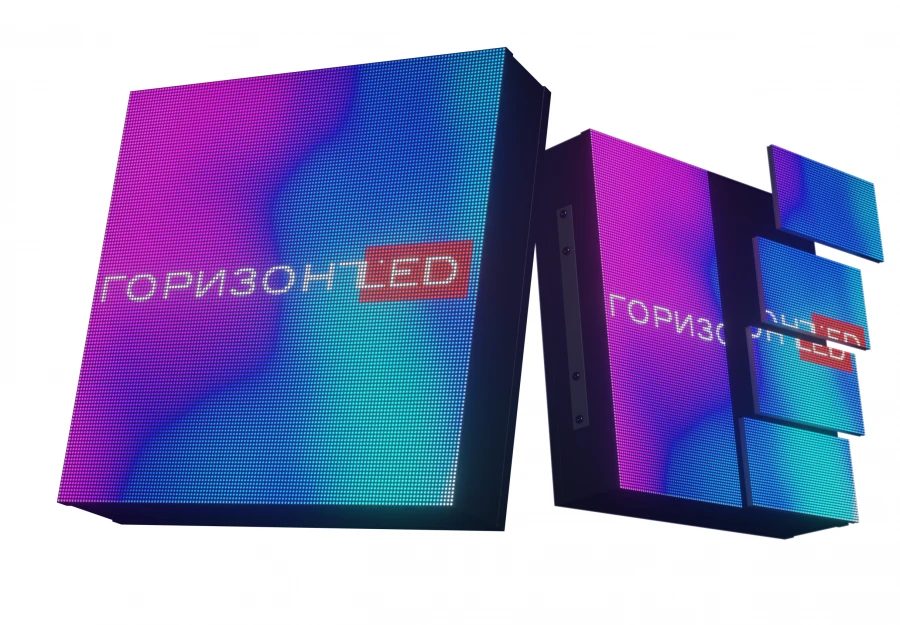 شاشة LED عمودية HorizonLED، نموذج GLO