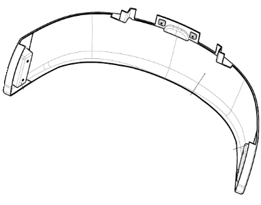 Glass Fiber Composite Overlay for Tram Exterior and Interior - S.15M-10.10.070